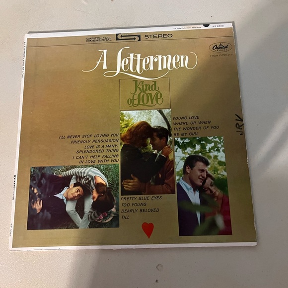 None Other - 💙 The Lettermen A Lettermen Kind of Love Vinyl Album